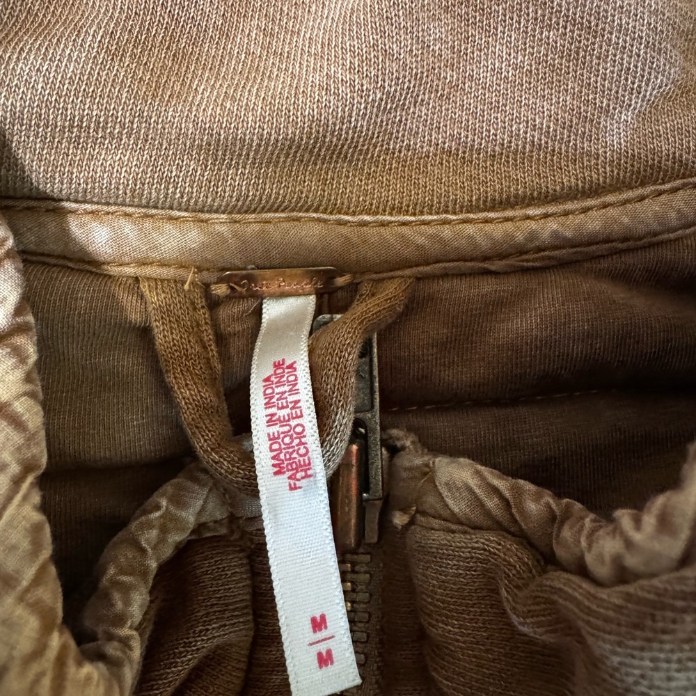 Free People Tan Puffer Jacket - Picture 4 of 8